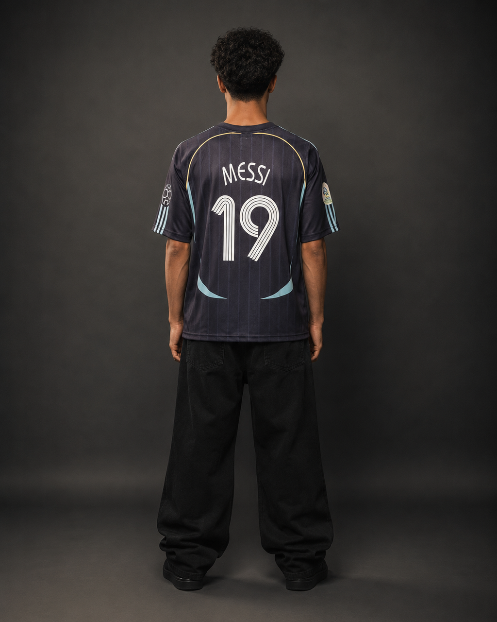 Messi #19 Argentina Away Retro jersey | Sublimation | Oversize | Kit Culture
