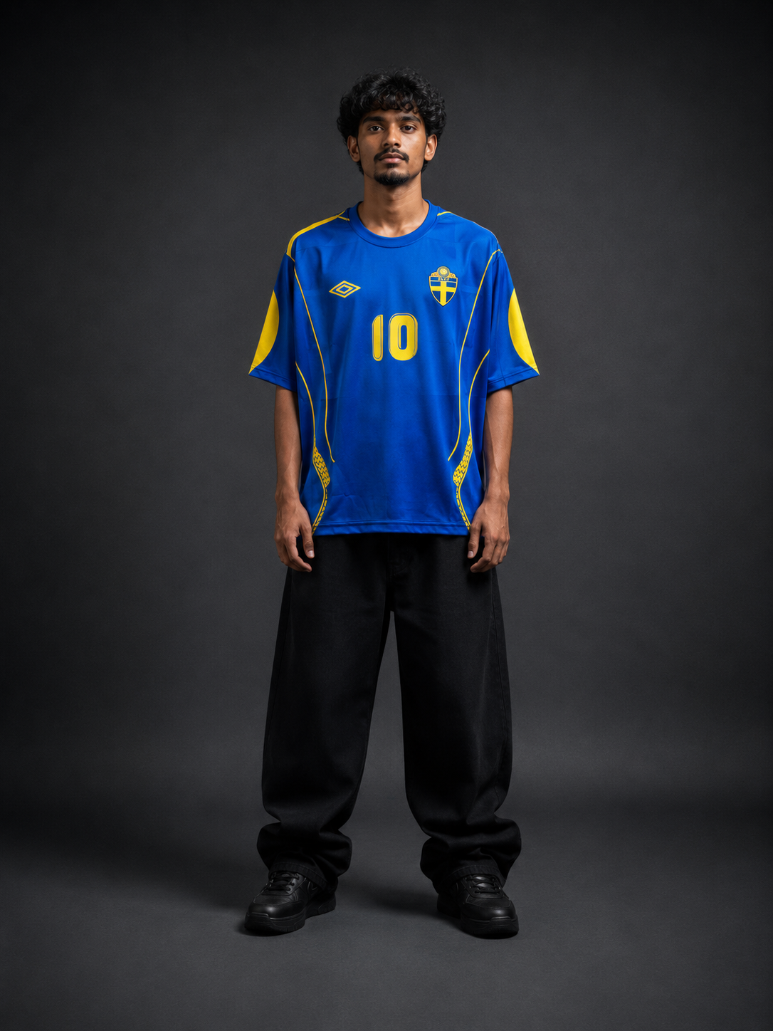 Ibrahimovic #10 Sweden retro jersey | Oversize | Sublimation | Kit Culture