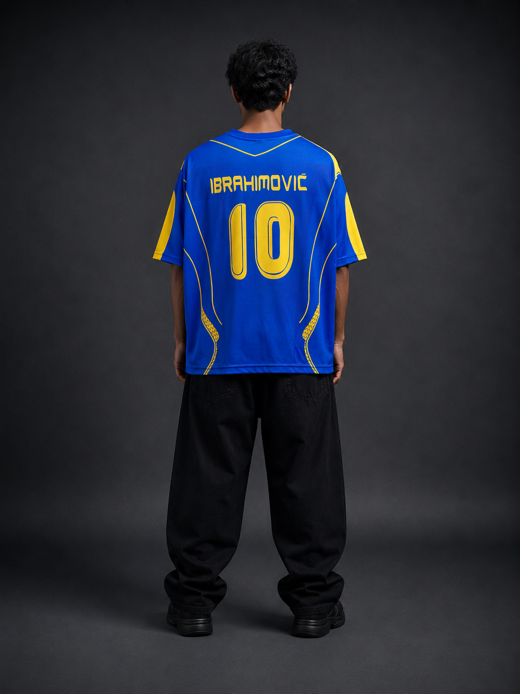 Ibrahimovic #10 Sweden retro jersey | Oversize | Sublimation | Kit Culture