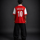 Bergkamp Arsenal Oversize retro football Jersey | Collar | Kit Culture
