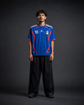 Zidane #10 France retro football jersey | Oversize | Embroidery | Kit Culture