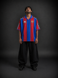 Ronaldo #9 Barcelona Oversize retro football jersey | Sublimation | collar | Kit Culture