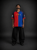 Cruyff #14 Barca 1999/00 Oversize retro football jersey | Embroidery | Collar | Kit Culture