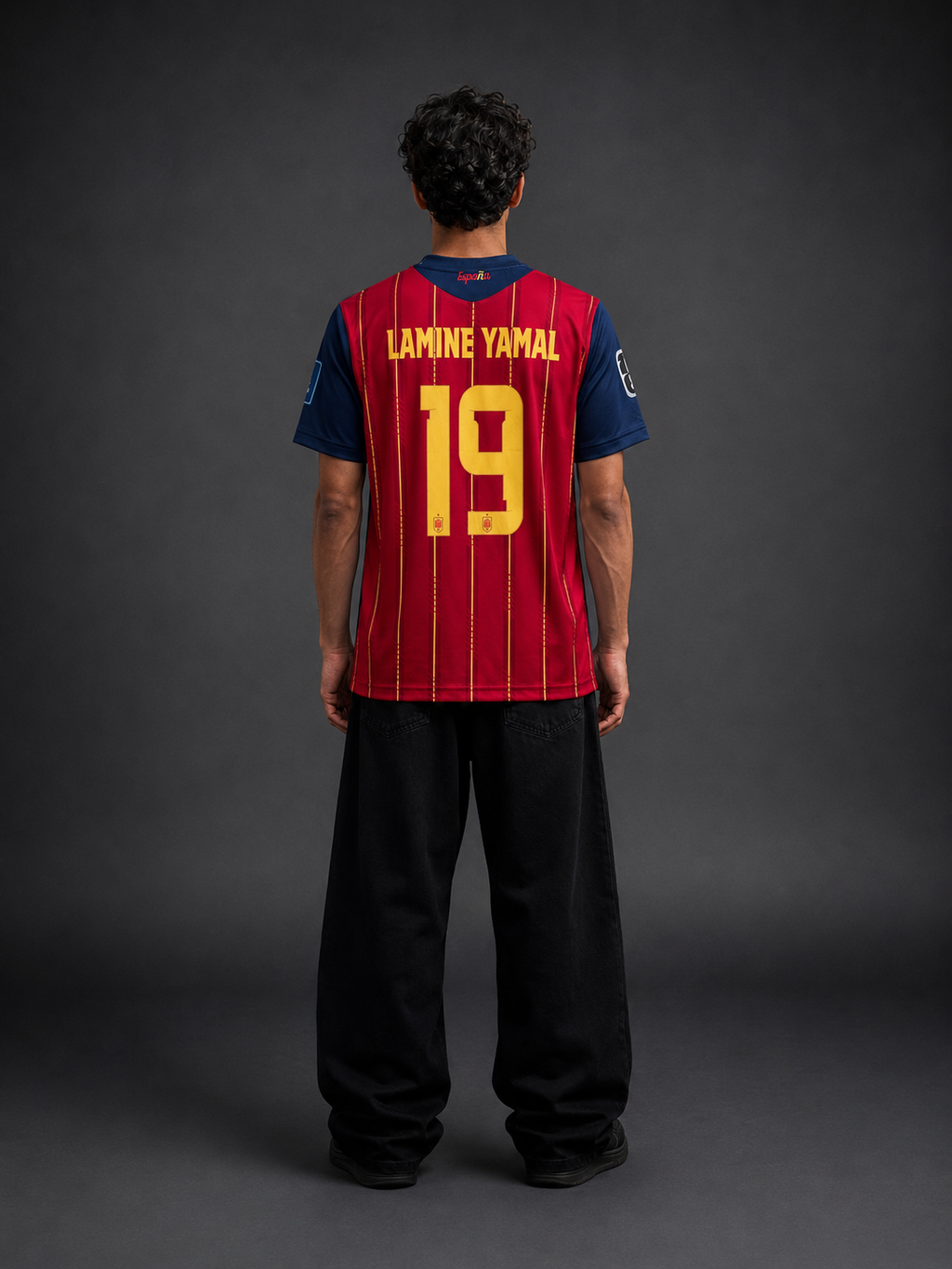 Lamine yamal #19 Spain football jersey | sublimation | Kit Cuture