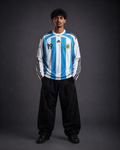Messi #19 Argentina Retro football jersey | Sublimation | Full sleeve | Kit Culture