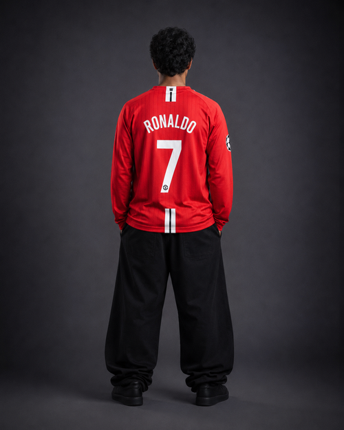 Cristiano Ronaldo #7 Manchester United Retro Football Jersey | Sublimation | Full sleeve | Kit Culture