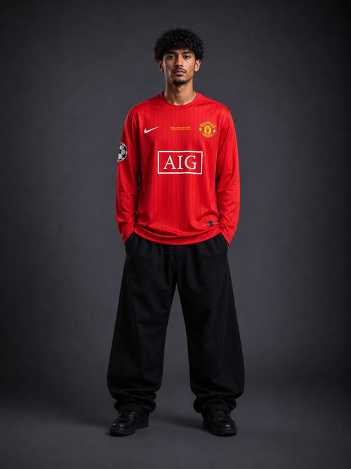 Cristiano Ronaldo #7 Manchester United Retro Football Jersey | Sublimation | Full sleeve | Kit Culture