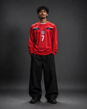 England Beckham #7 Retro Full Sleeve Football Jersey | Sublimation | Kit Culture