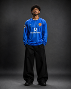Manchester United Blue Beckham #7 – Full Sleeve Vintage Jersey| Kit Culture