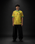 Neymar Jr Brazil #10 Graphic Jersey – Yellow Street Edition Football Shirt | Special edition | Sublimation | Kit Culture