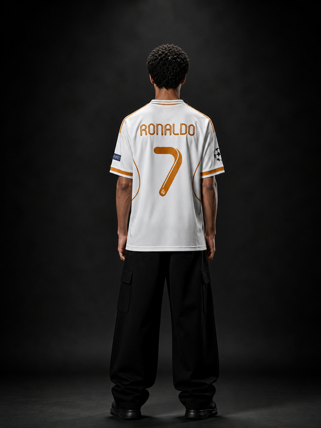 Cristiano Ronaldo 2011/12 Real Madrid Home Jersey – White #7 | Oversize Embroidery| Kit Culture