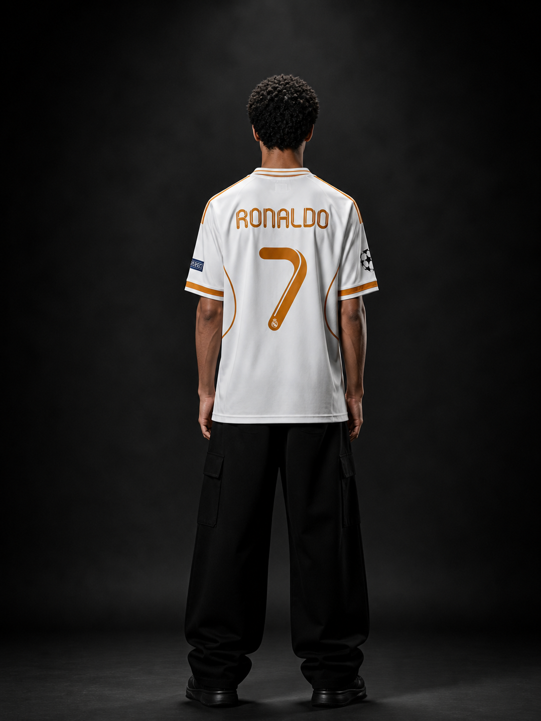 Cristiano Ronaldo 2011/12 Real Madrid Home Jersey – White #7 | Oversize Embroidery| Kit Culture