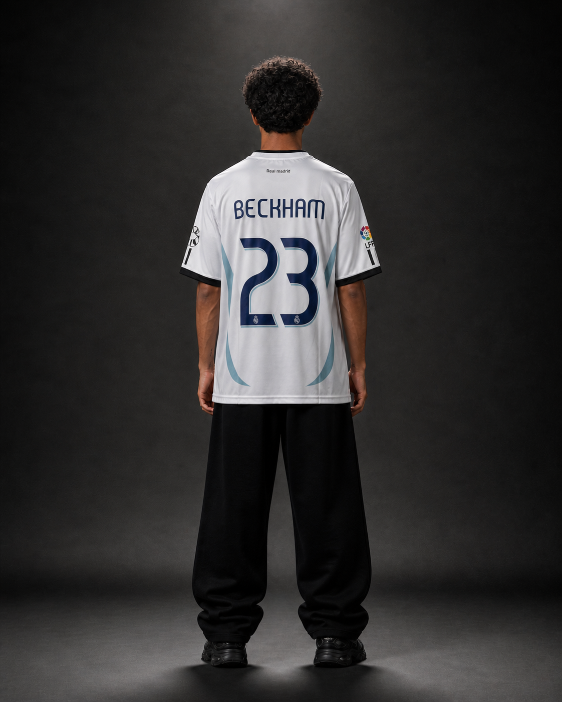 Real Madrid 2006-07 Beckham #23 Retro Jersey – White Home Kit | Oversize Sublimation | Kit Culture