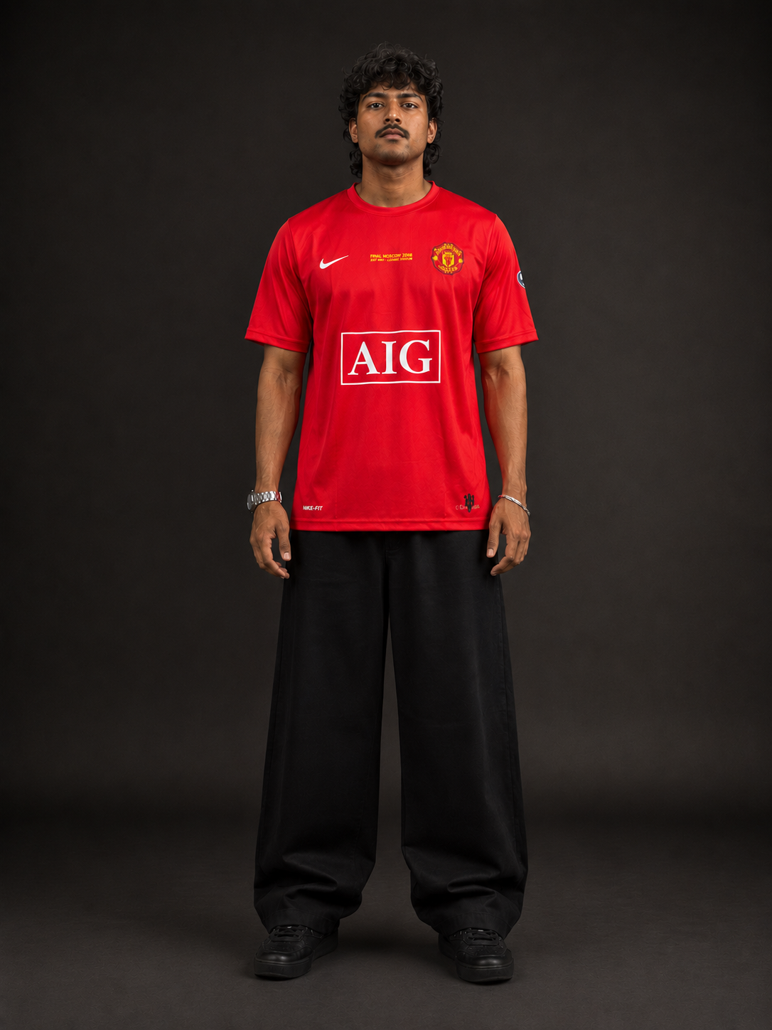 Cristiano Ronaldo #7 Manchester Retro Football jersey | Embroidery | Kit Culture