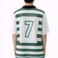 Celtic FC Retro Jersey Larsson 7 – Classic Green White Football Shirt