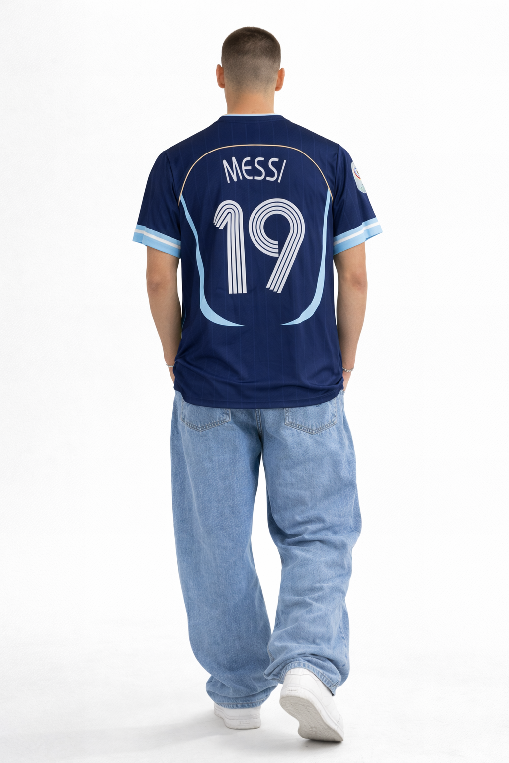 Messi 19 Argentina Blue Jersey – Premium Sublimation Football Shirt