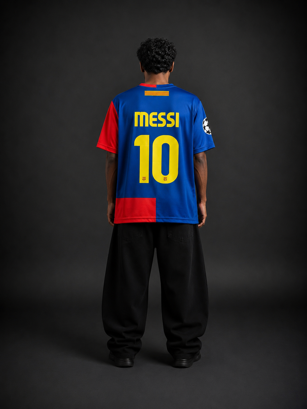 Barcelona 2009 Final Jersey – Messi #10 Retro UCL Kit | Classic embroidery  | Kit Culture