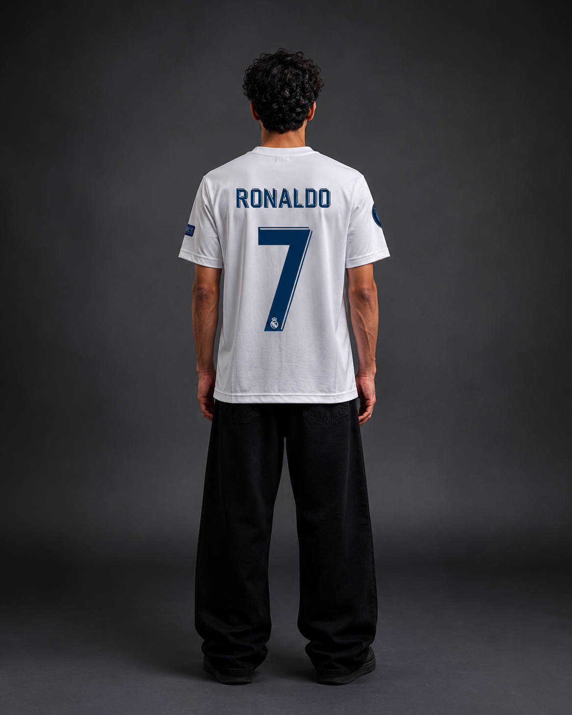 Cristiano Ronaldo #7 Real Madrid Retro football jersey | Sublimation | Kit Culture