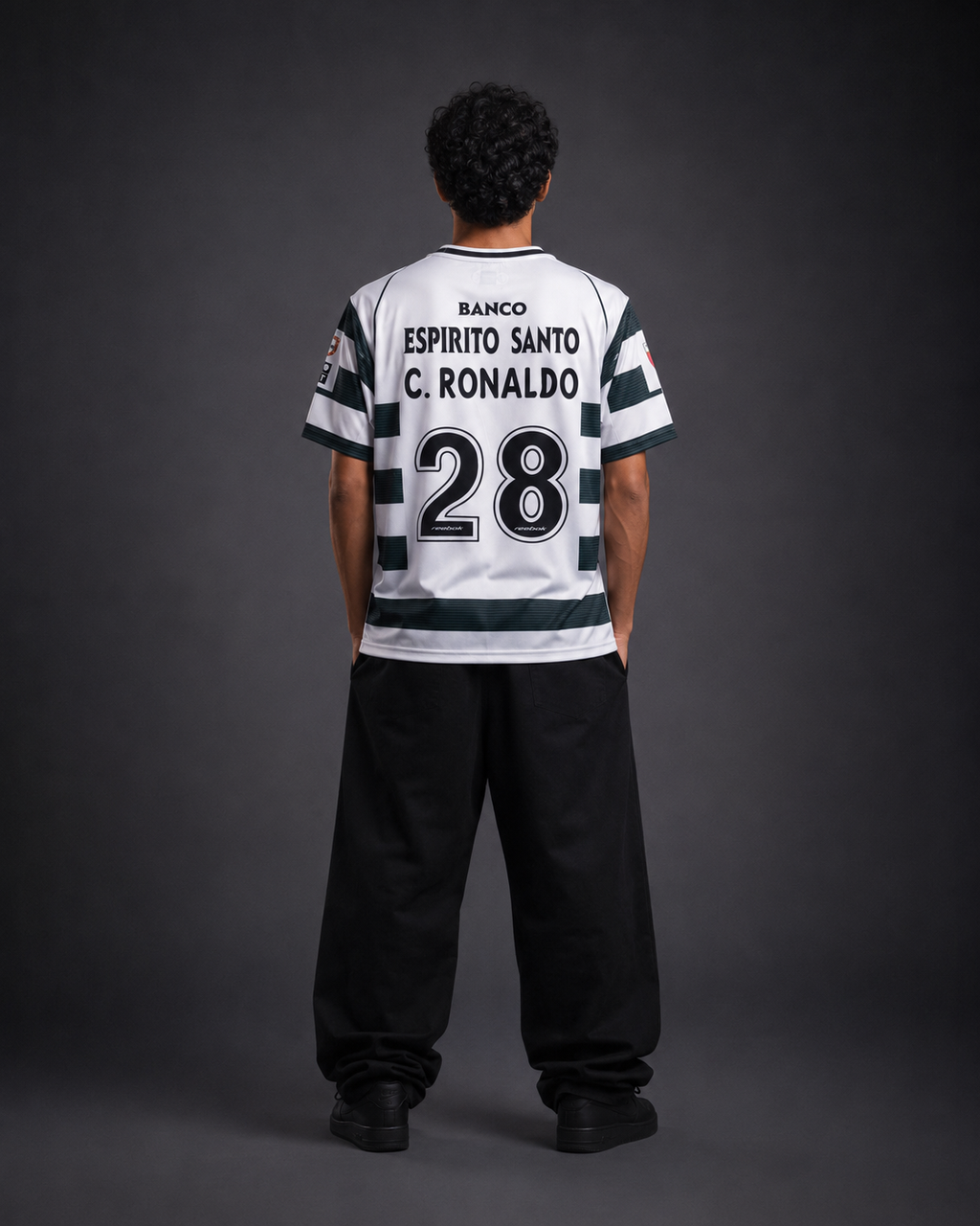 Cristiano Ronaldo #28 Sporting Football jersey | Sublimation | Kit Culture