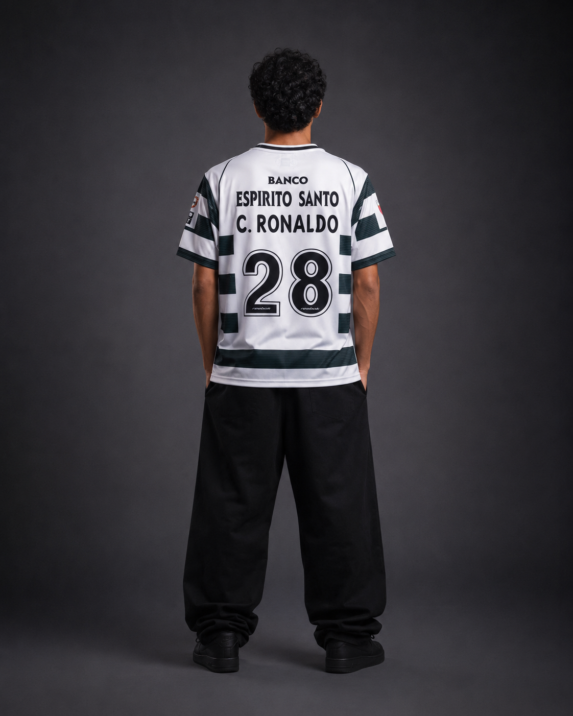 Cristiano Ronaldo #28 Sporting Football jersey | Sublimation | Kit Culture