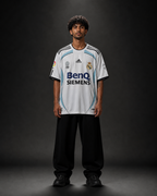 Real Madrid 2006-07 Beckham #23 Retro Jersey – White Home Kit | Oversize Sublimation | Kit Culture