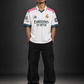 Real Madrid 2026/27 Home Jersey – Mbappe #10  White Football Jersey | Oversize Collar | Embroidery | Kit Culture