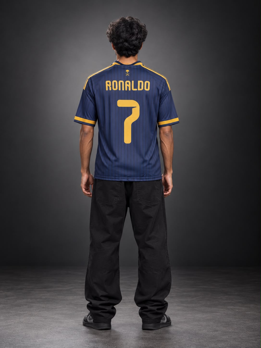 Cristiano Ronaldo #7 Al Nassr Football Jersey Away | Sublimation | Kit Culture