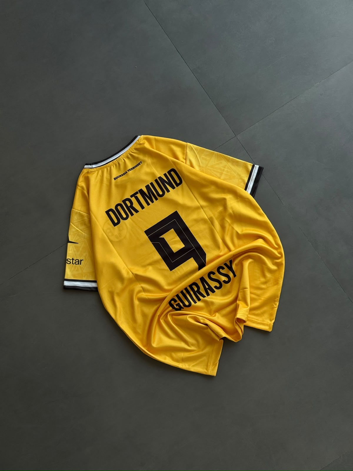 Dortmund Guirassy #9 Home Jersey – 2026/27 Football Jersey | Embroidery | Kit Culture