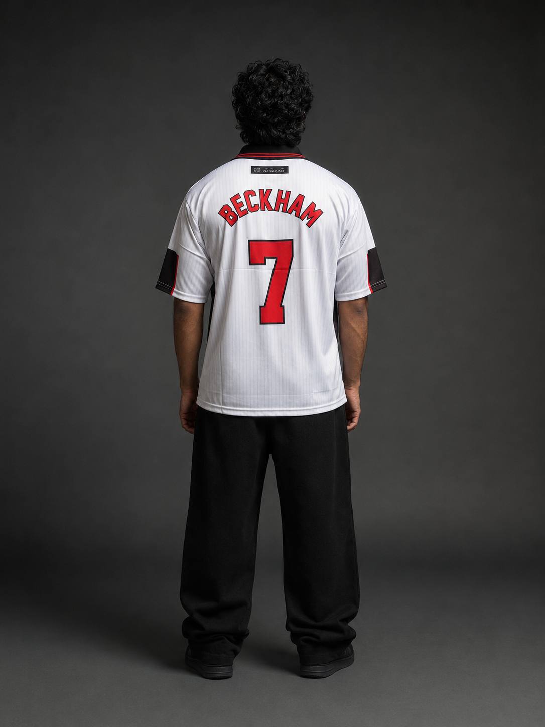 England 1998 Home Jersey Beckham #7 | Retro Football Jersey | Oversize | Kit Culture