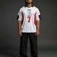 England 1998 Home Jersey Beckham #7 | Retro Football Jersey | Oversize | Kit Culture