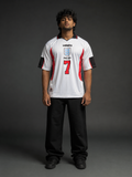 England 1998 Home Jersey Beckham #7 | Retro Football Jersey | Oversize | Kit Culture