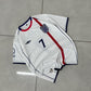 England 2002 World Cup Jersey – Beckham #7 | Embroidered | Kit Culture