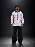 England David Beckham #7 Full Sleeve Home Jersey | Retro | Embroidery | Kit Culture