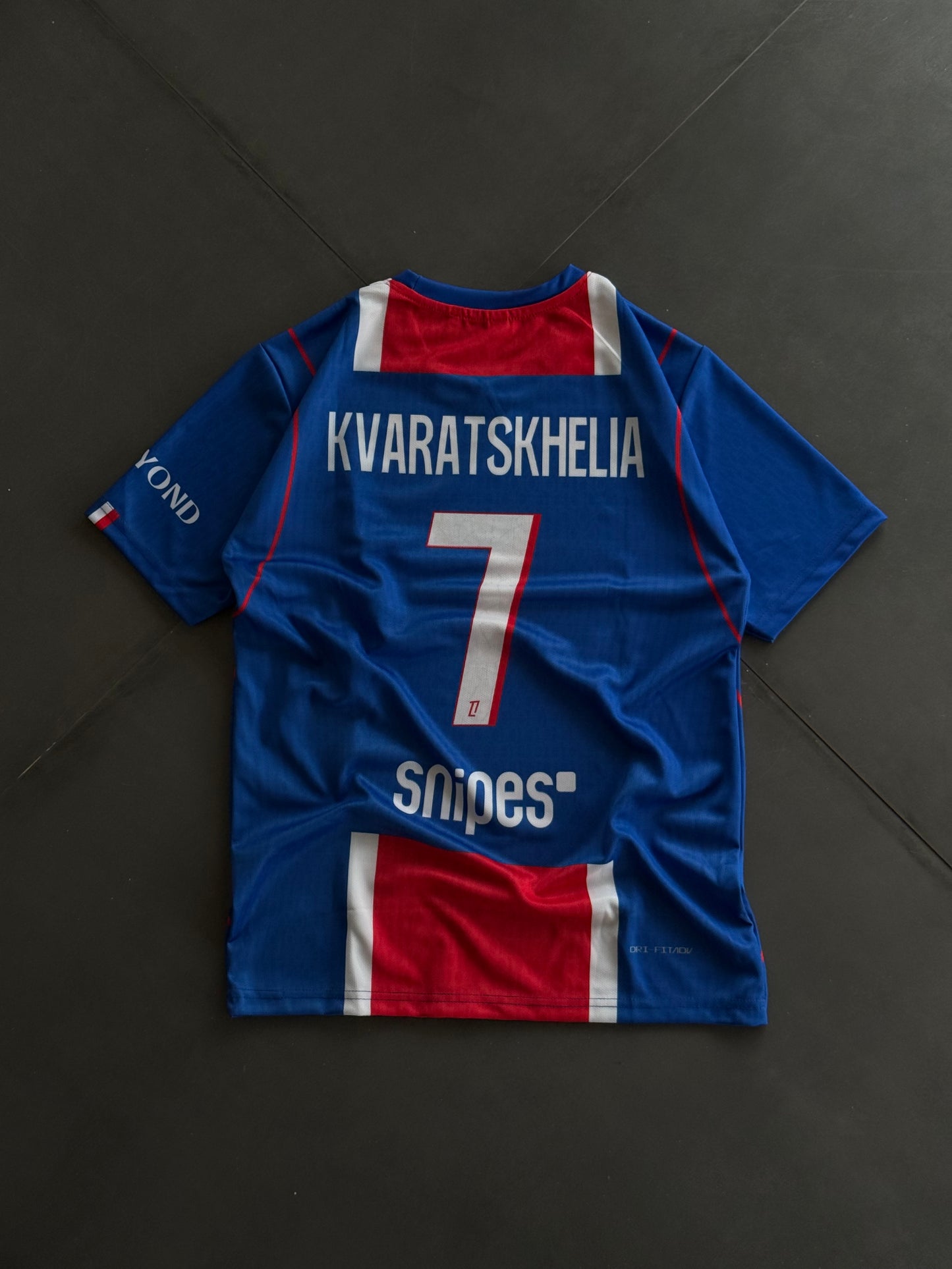 PSG 2026/27 Home Jersey – Kvaratskhelia #7 | Sublimation Football Jersey | Kit Culture