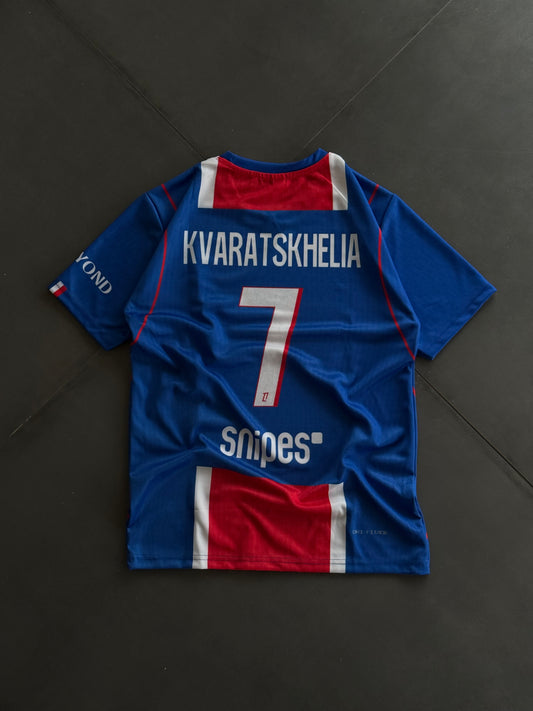 PSG 2026/27 Home Jersey – Kvaratskhelia #7 | Sublimation Football Jersey | Kit Culture