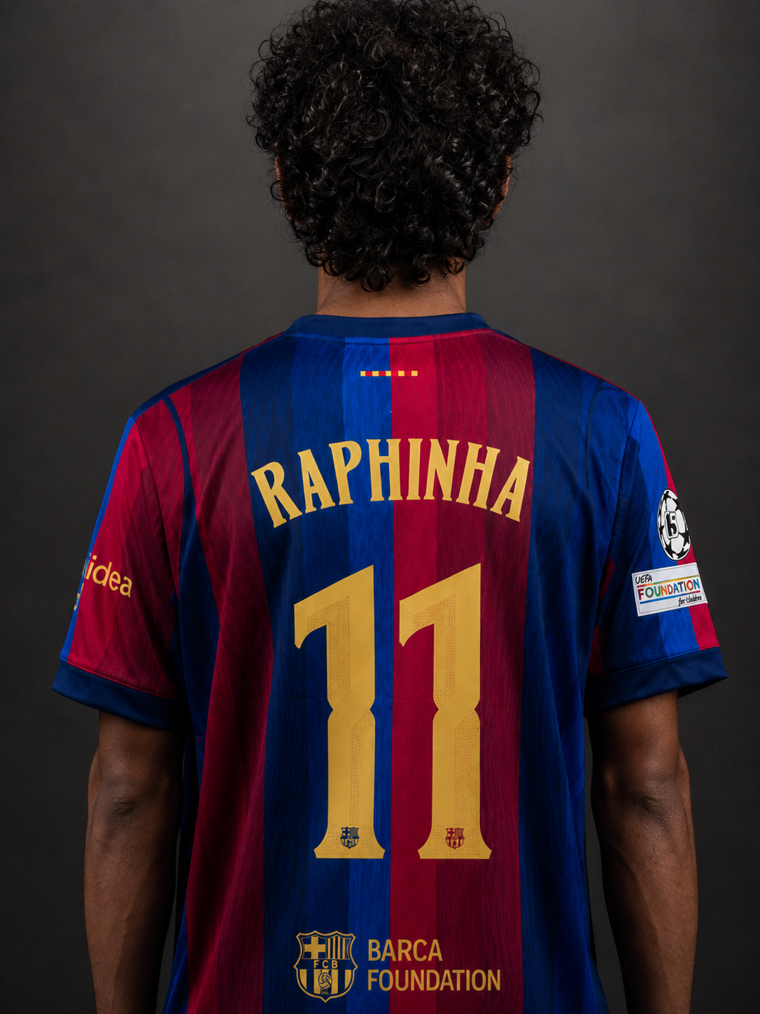 FC Barcelona 2026/27 Home Jersey – Raphinha #11 | Sublimation Football Jersey | Kit Culture
