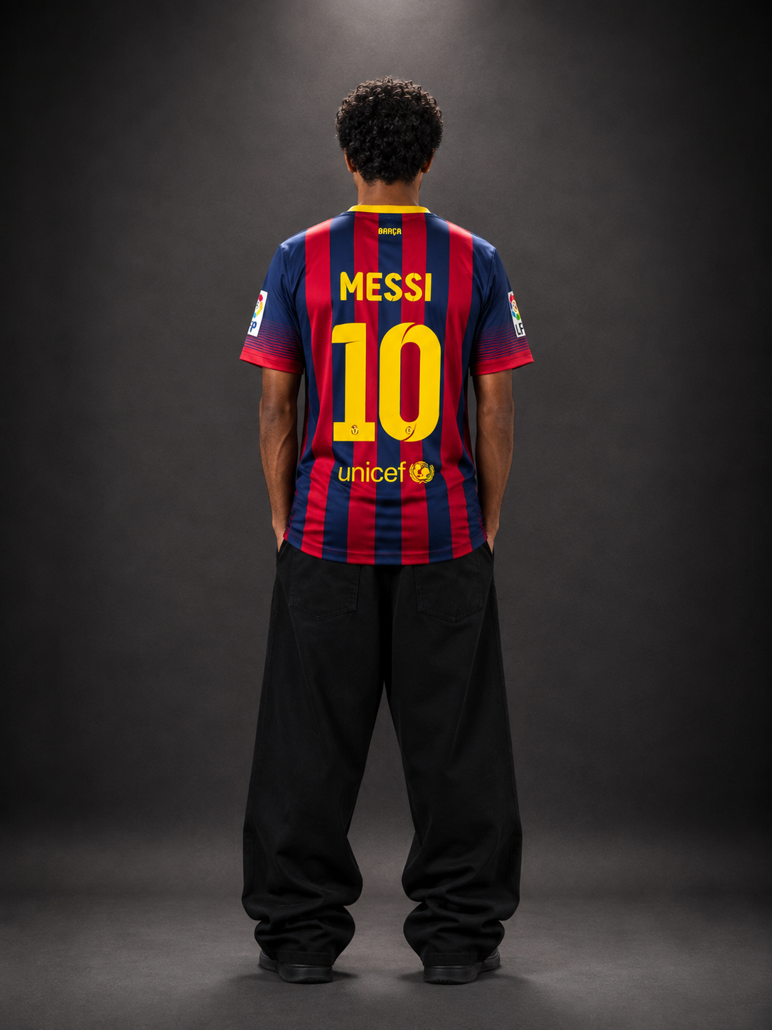 FC Barcelona Messi #10 Retro Jersey – 2014/15 Sublimation | Kit Culture