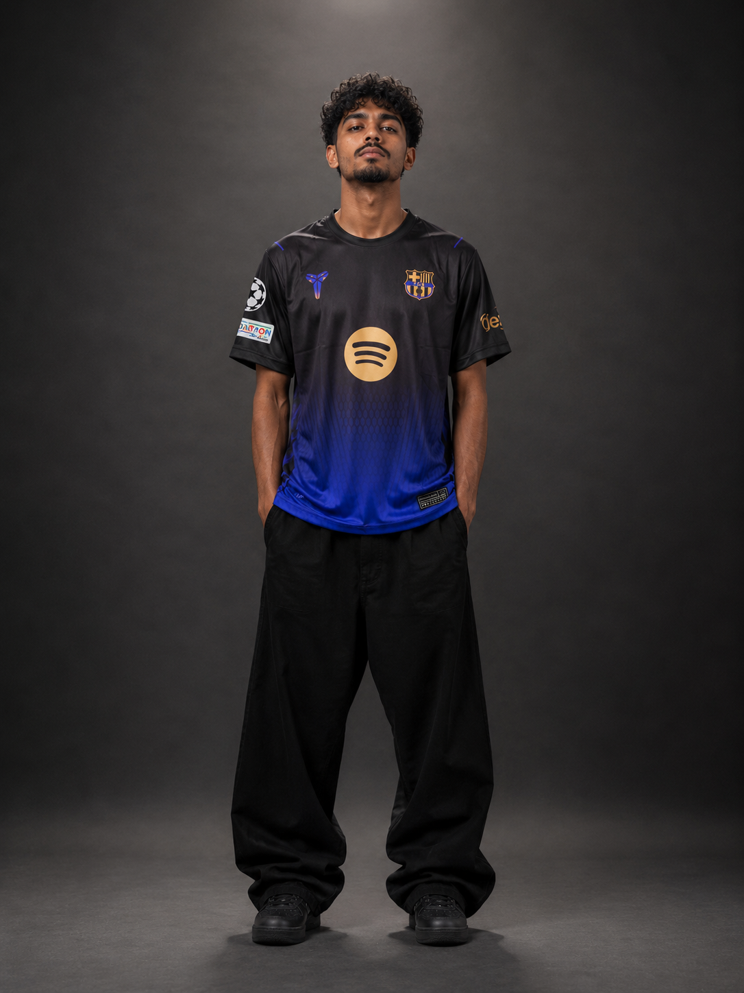 FC Barcelona Lamine Yamal #10 | Black & Purple Football Jersey | Sublimation | Kit Culture