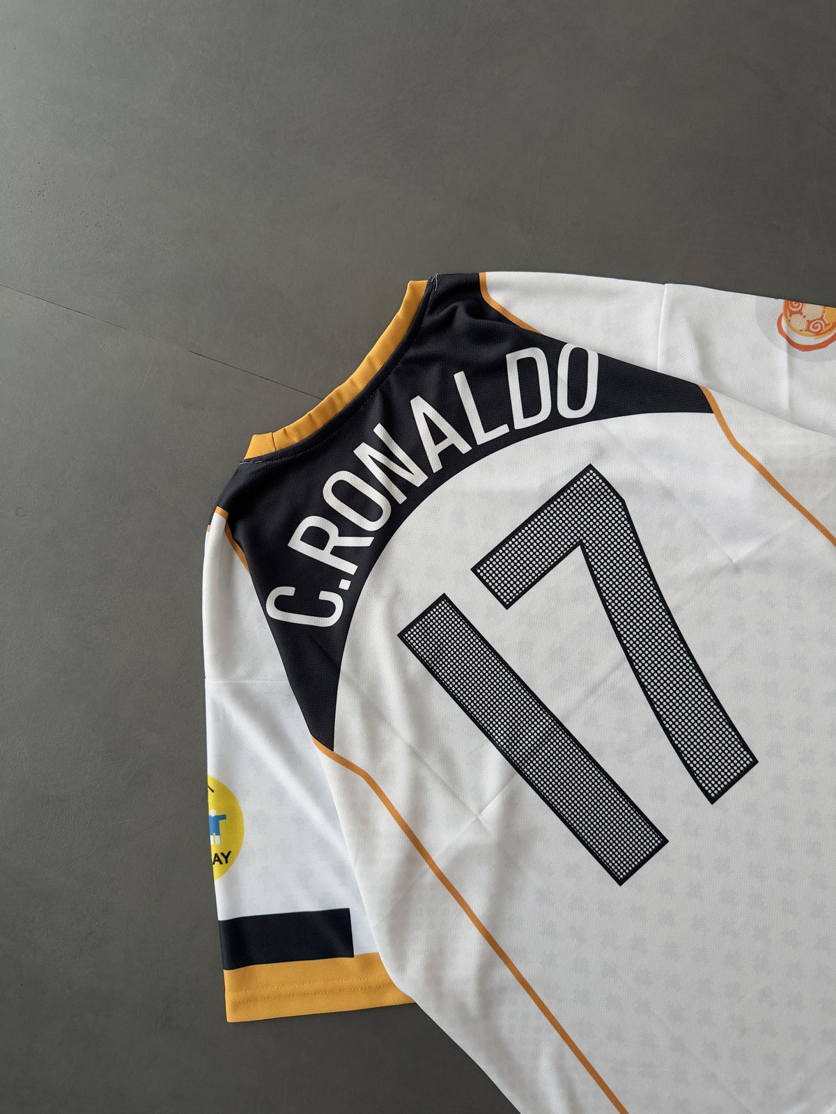 Portugal Ronaldo 17 Retro Jersey | Oversize Embroidery | Kit Culture