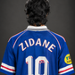 France 1998 Home Jersey Zidane #10 – Retro World Cup Football | Oversize Collar | Kit Culture