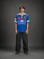 France 1998 Home Jersey Zidane #10 – Retro World Cup Football | Oversize Collar | Kit Culture