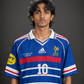 France 1998 Home Jersey Zidane #10 – Retro World Cup Football | Oversize Collar | Kit Culture