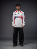 France Zidane #10 Retro Football Jersey – Long Sleeve - Sublimation - Kit Culture