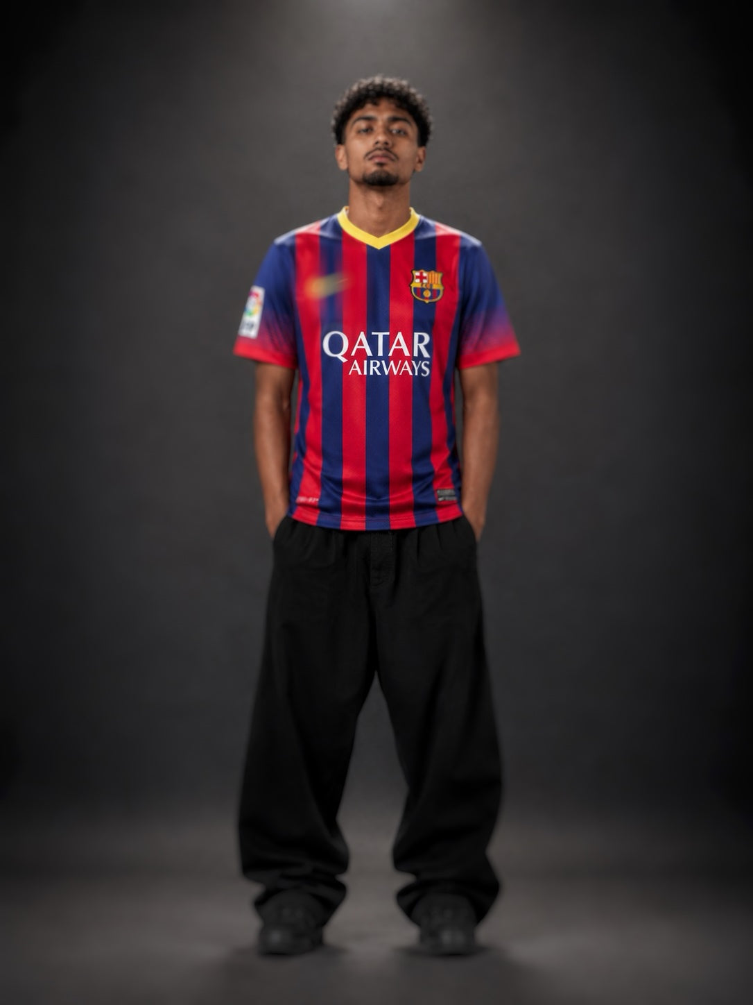 FC Barcelona Messi #10 Retro Jersey – 2014/15 Sublimation | Kit Culture