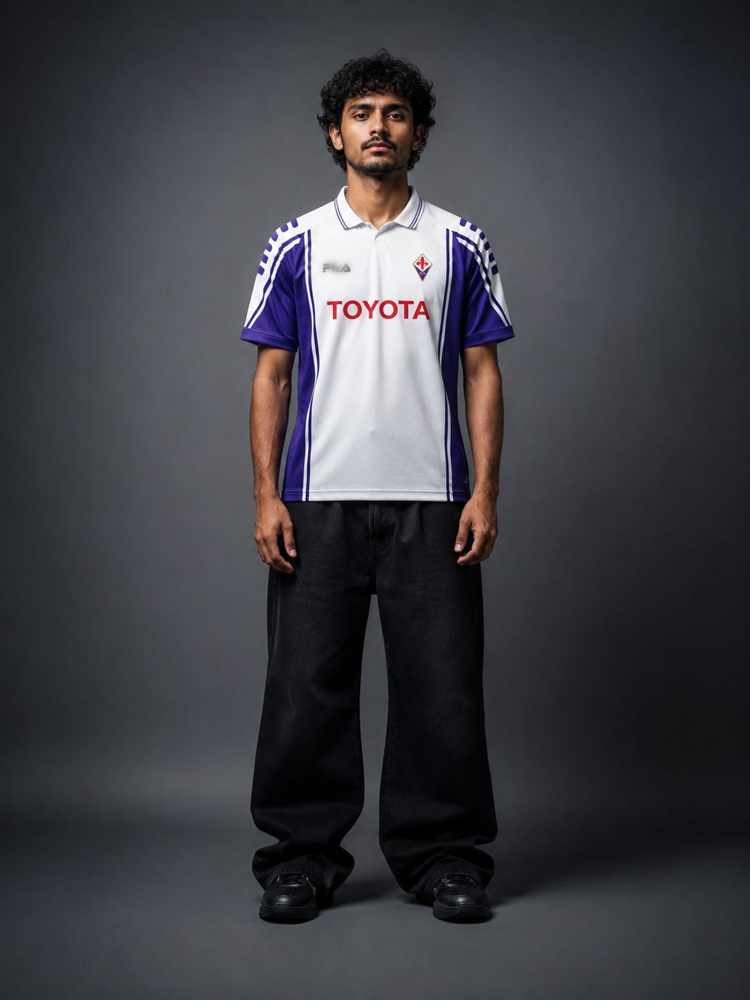 Fiorentina Batistuta #9 | Retro Football Jersey | Sublimation Collar | Kit Culture