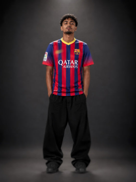 FC Barcelona Messi #10 Retro Jersey – 2014/15 Sublimation | Kit Culture