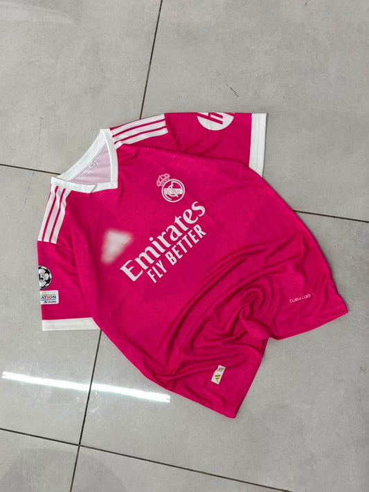 Real Madrid 2026/27 Pink Bellingham #5 Football Jersey | Sublimation | Kit Culture