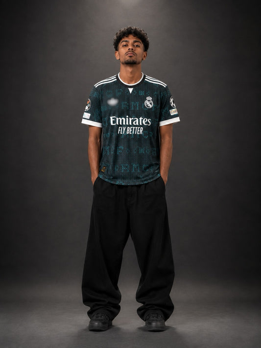 Real Madrid Valverde #8 Away Green Football Jersey | Sublimation | Kit Culture