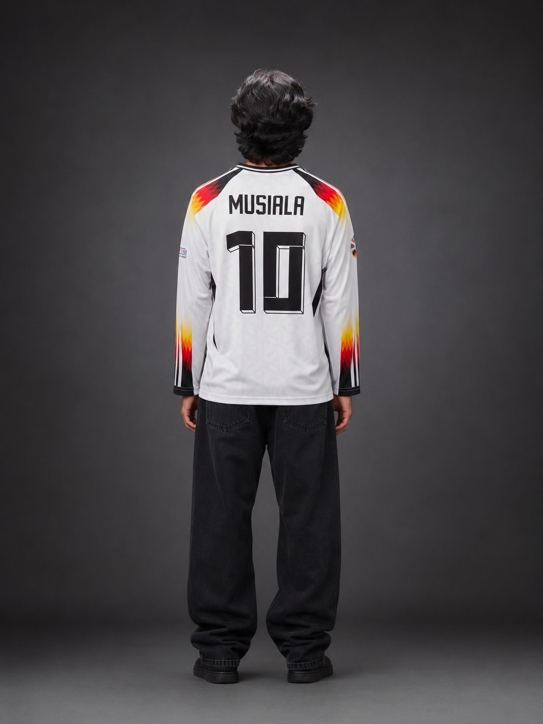 Germany 2026 Home Long Sleeve Jersey – Musiala #10 | Full Sleeve Football Jersey | Kit Culture