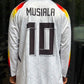 Germany 2026 Home Long Sleeve Jersey – Musiala #10 | Full Sleeve Football Jersey | Kit Culture
